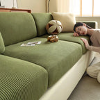 Corduroy couch cover product view 5