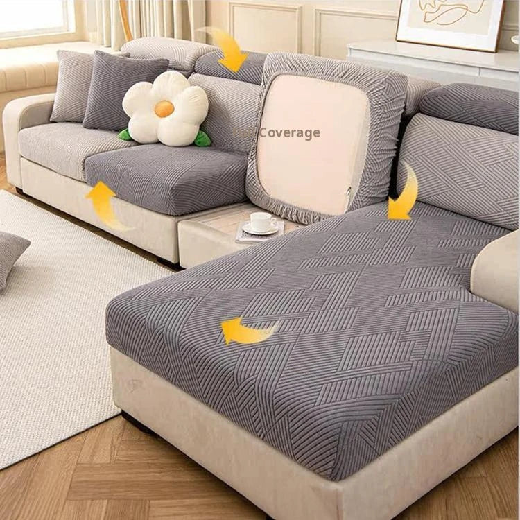 Fleece couch cover product view 2