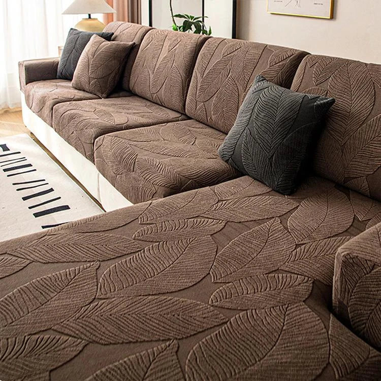 Brown Fleece couch cover variant