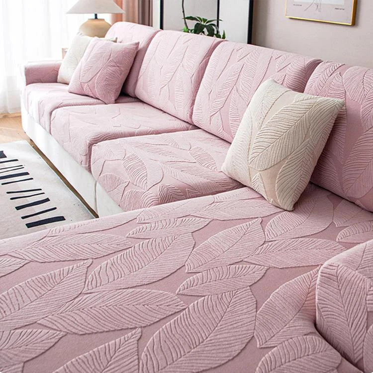 Pink Fleece couch cover variant
