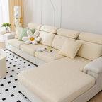 Beige Ice Silk couch cover variant