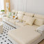 Beige Ice Silk couch cover variant