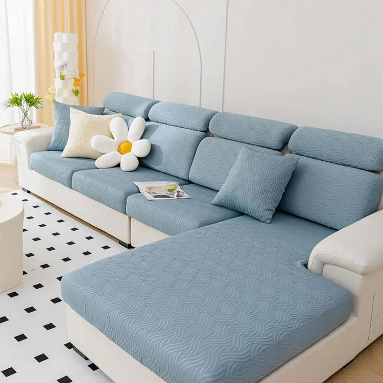 Blue Ice Silk couch cover variant