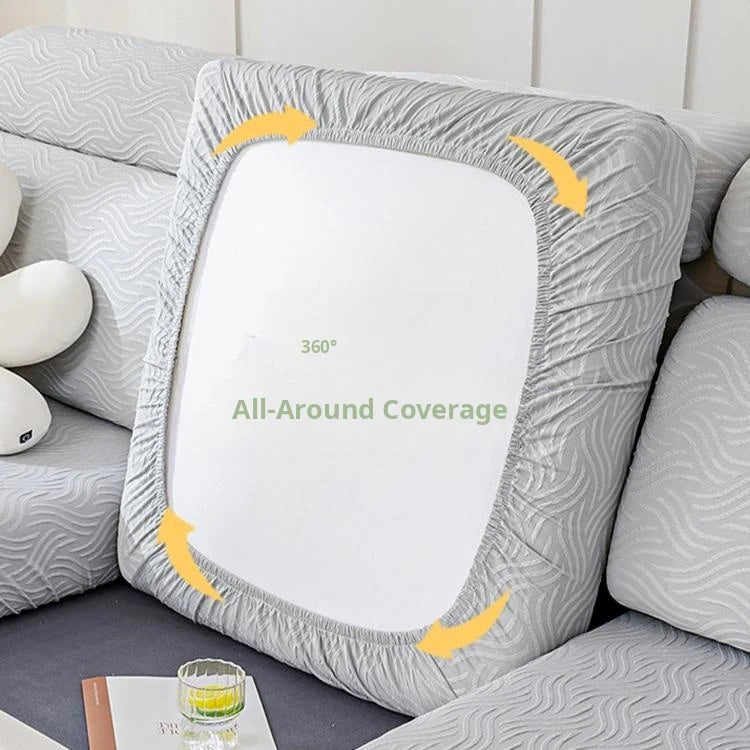 Ice Silk couch cover product view 3