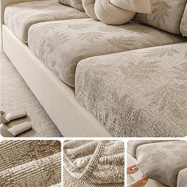 Brown Chenille couch cover variant