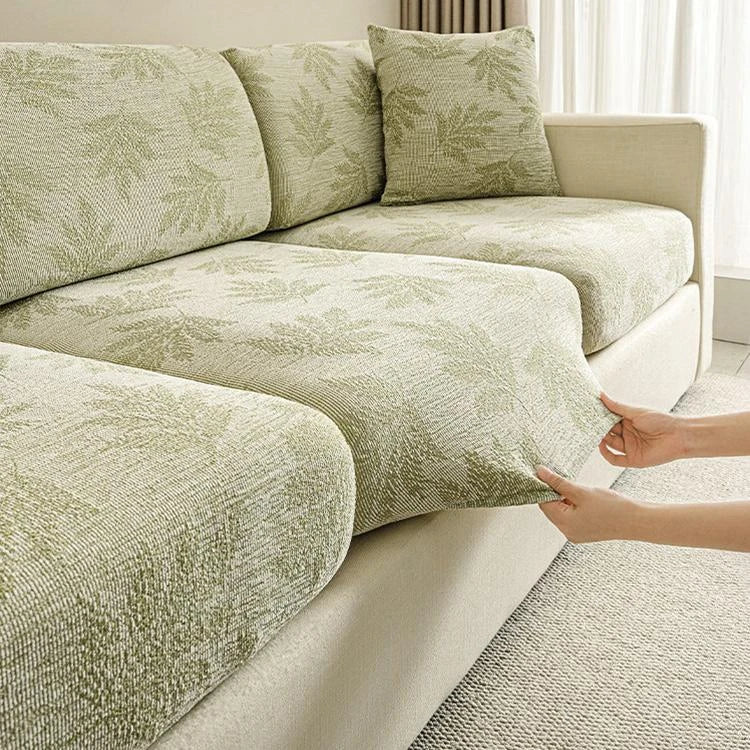 Chenille couch cover product view 1