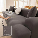 Dark gray Polyester couch cover variant