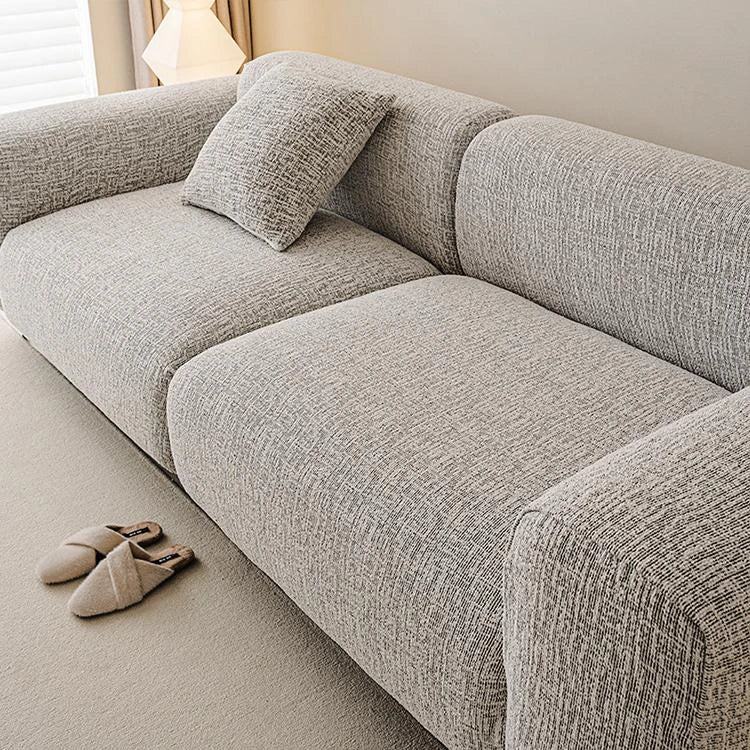 Dark gray Chenille couch cover variant