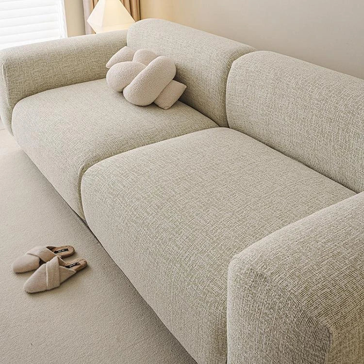 Green Chenille couch cover variant