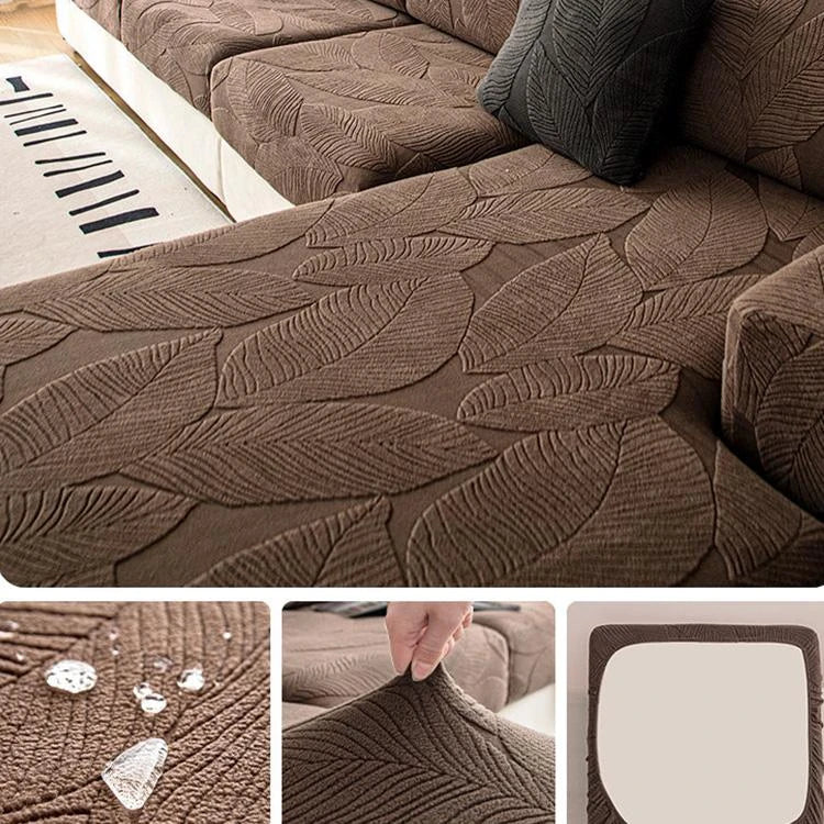 Dark brown Polyester couch cover variant