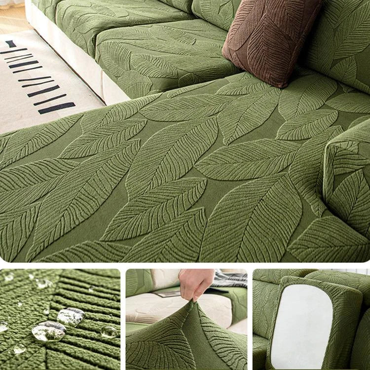 Green Polyester couch cover variant