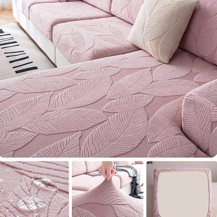 Pink Polyester couch cover variant