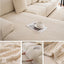 Beige Fleece couch cover variant
