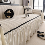 Chenille couch cover product view 1