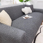 Gray Polyester couch cover variant
