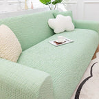 Light green Polyester couch cover variant