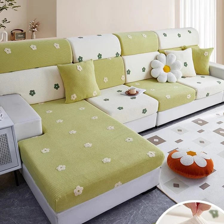 Fleece couch cover product view 1