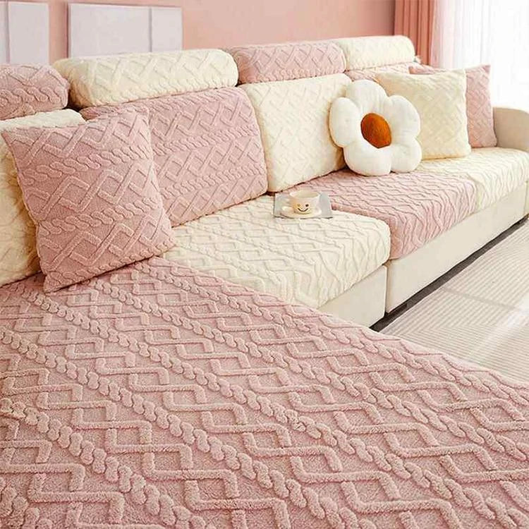 Fleece couch cover product view 2