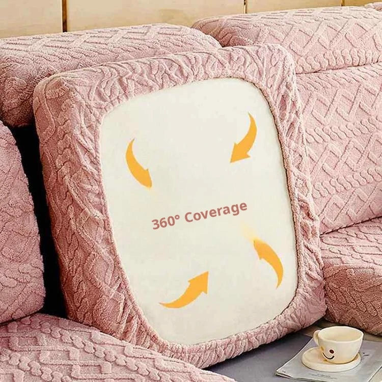 Fleece couch cover product view 3