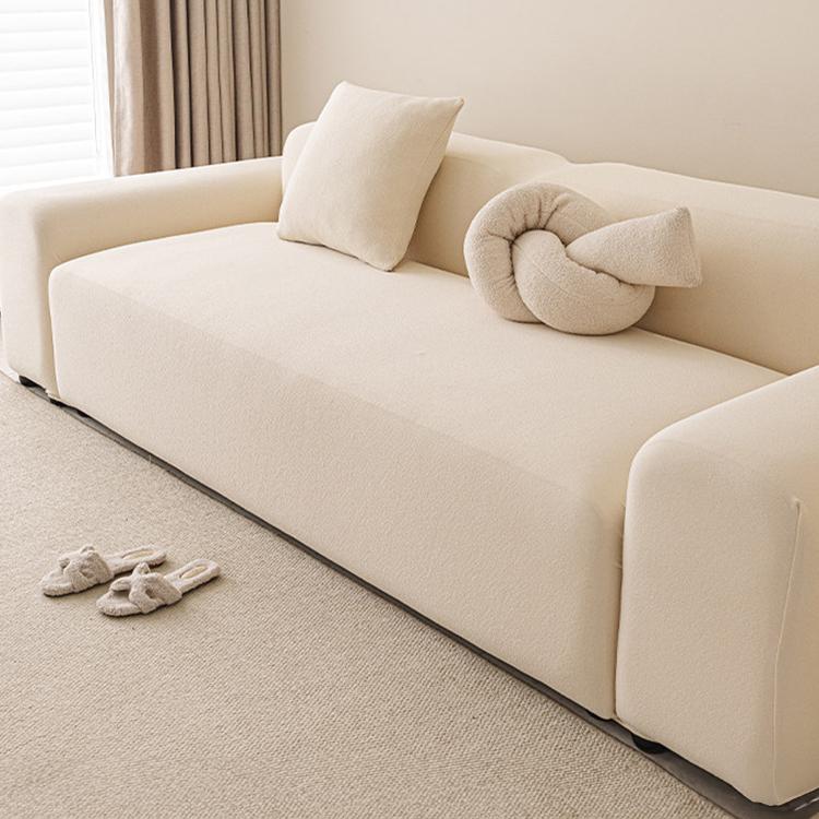 Beige Polyester couch cover variant