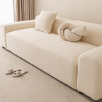 Beige Polyester couch cover variant