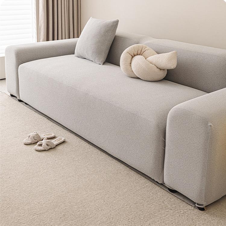 Light gray Polyester couch cover variant