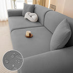 Dark gray Polyester couch cover variant