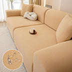 Khaki Polyester couch cover variant