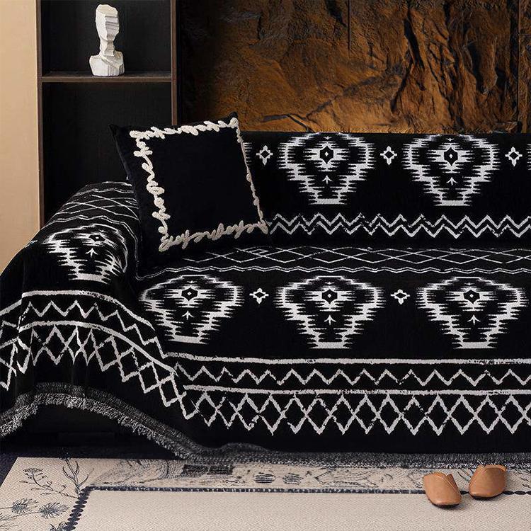 Chenille couch cover product view 3