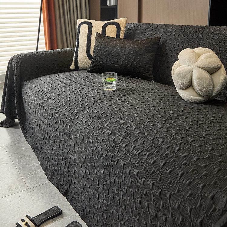 Black Ice Silk couch cover variant