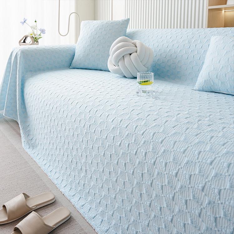 Blue Ice Silk couch cover variant