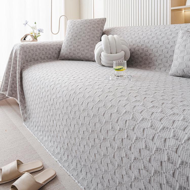 Gray Ice Silk couch cover variant