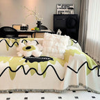Chenille couch cover product view 2