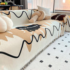 Chenille couch cover product view 3