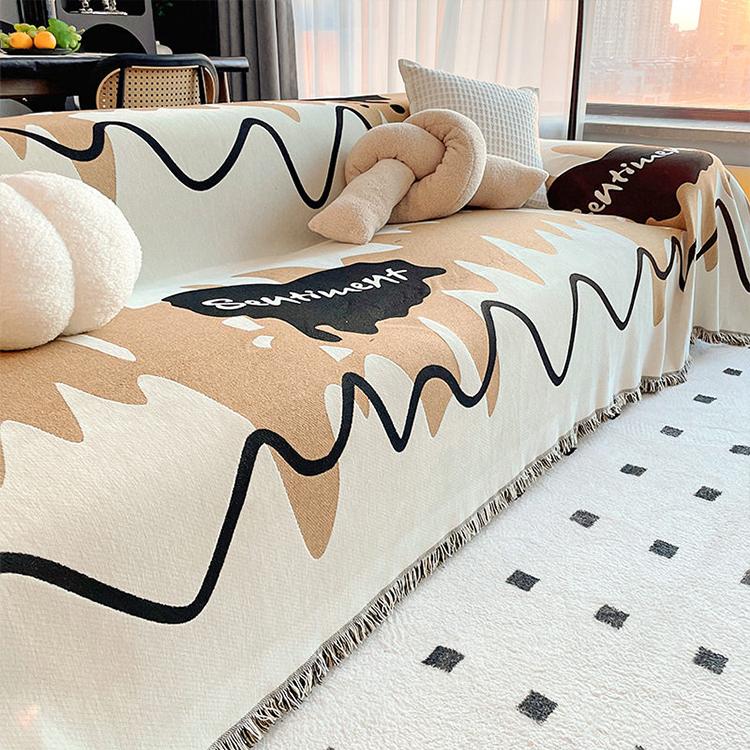 Chenille couch cover product view 3