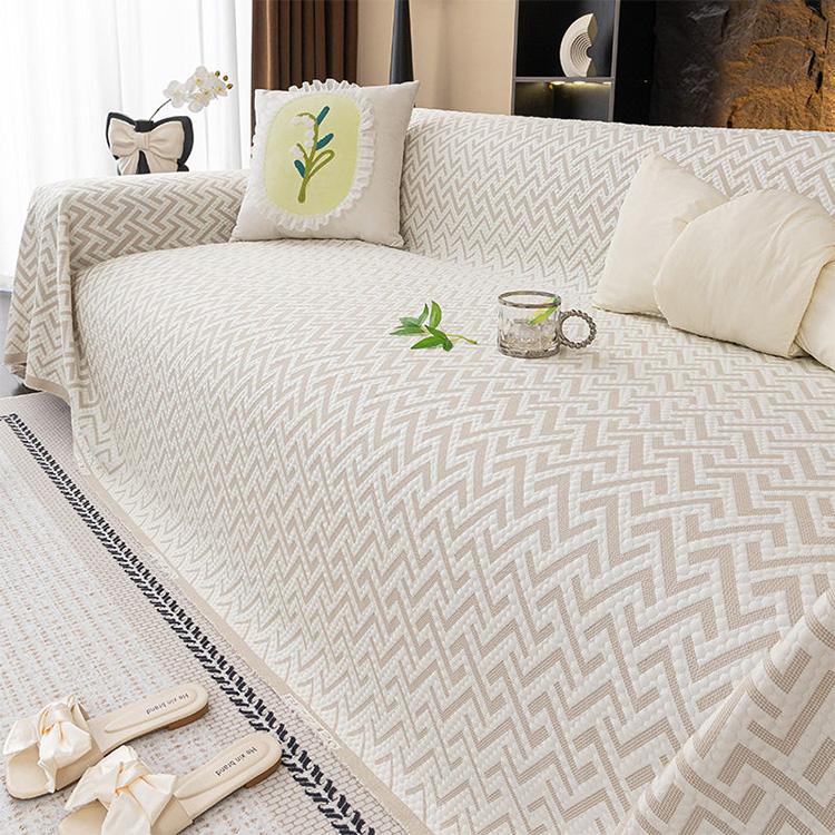 Brown Ice Silk couch cover variant
