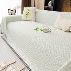 Ice Silk couch cover product view 1
