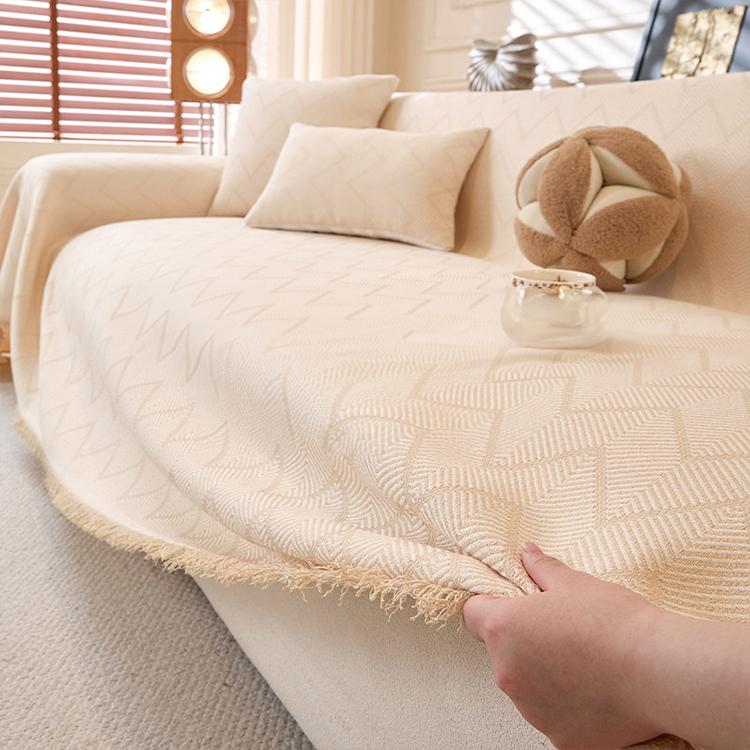 Faux Linen couch cover product view 1 Main image