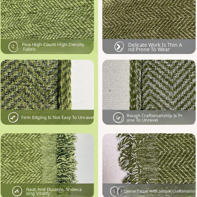 Chenille couch cover product view 2