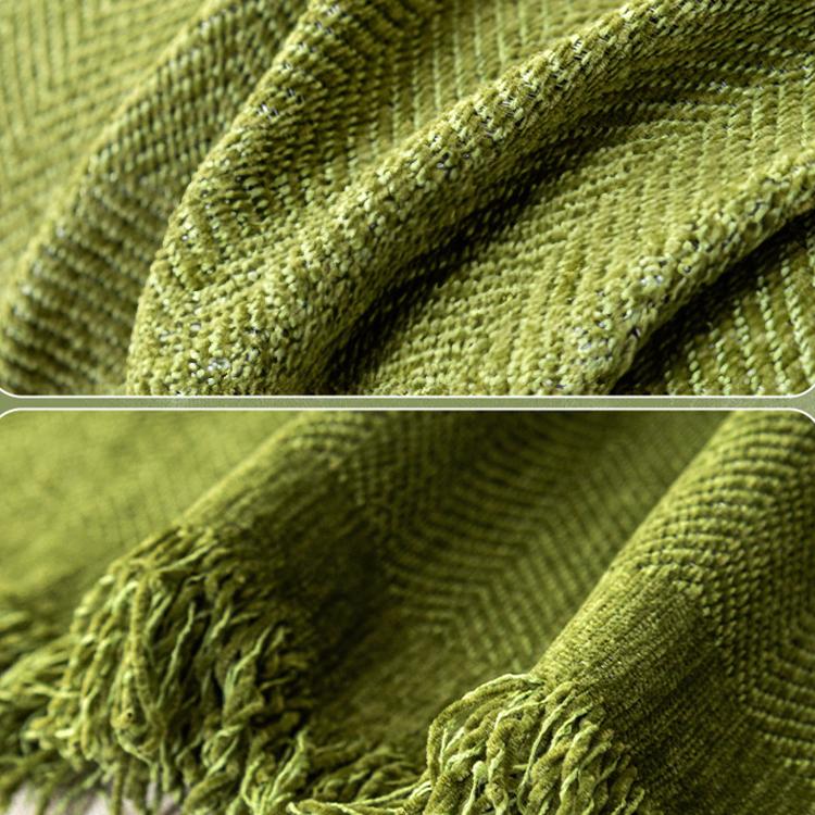 Chenille couch cover product view 3