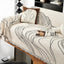 Dark gray Polyester couch cover variant