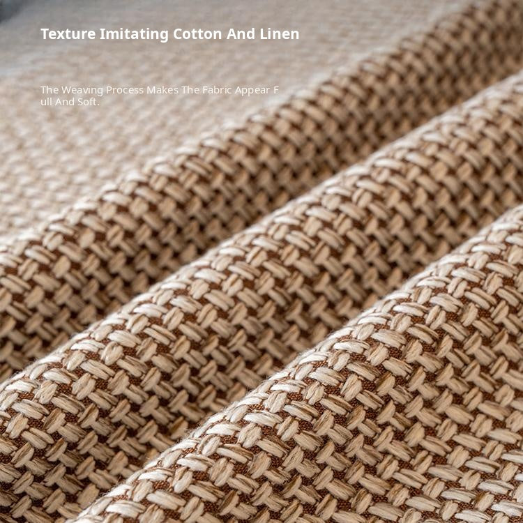 Faux Linen couch cover product view 1