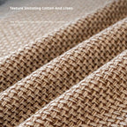 Faux Linen couch cover product view 1