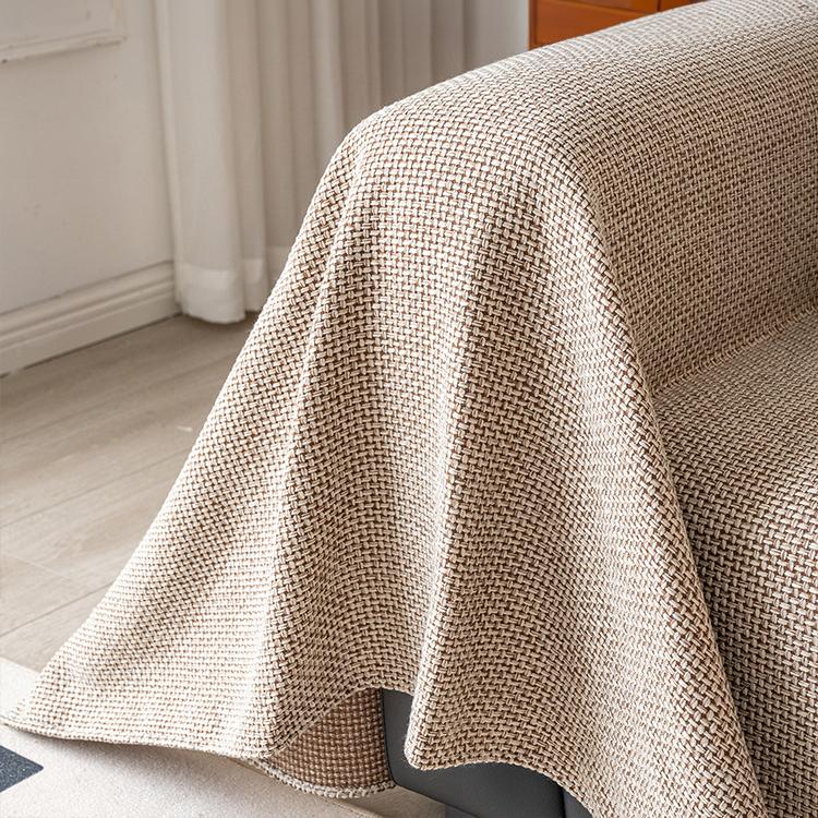 Faux Linen Sofa Throw Cover for Pets gsft-9154 Secondary image