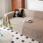 Faux Linen couch cover product view 3