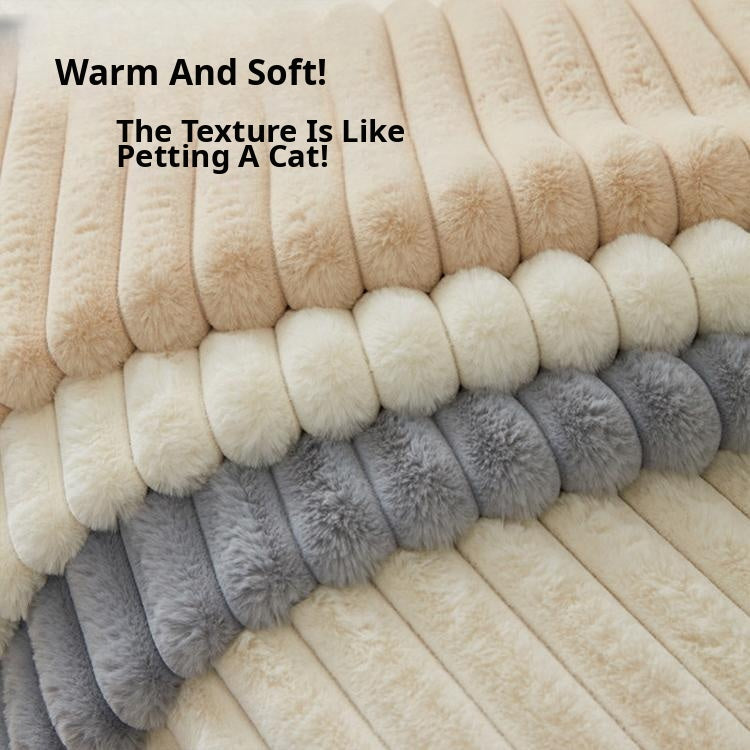 Faux Rabbit Fur couch cover product view 1 Main image