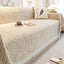 Champagne Chenille couch cover variant