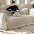 Chenille couch cover product view 3