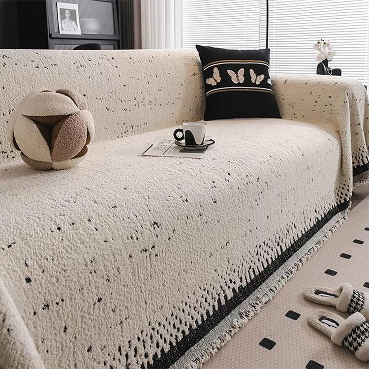 Chenille couch cover product view 5