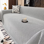 Black Chenille couch cover variant
